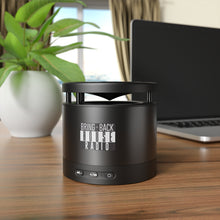 Load image into Gallery viewer, Bring Back The House Metal Bluetooth Speaker and Wireless Charging Pad
